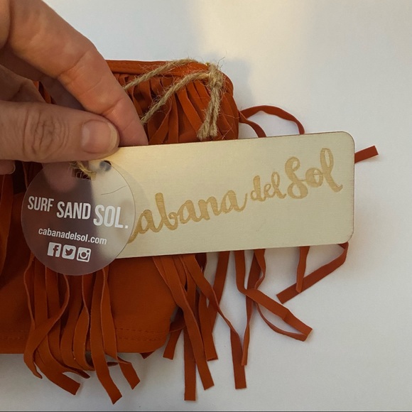 NWT Cabana Del Sol Fringe Bikini - Picture 3 of 5